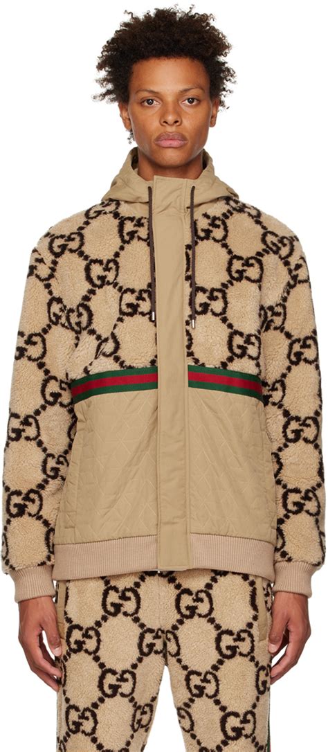 gucci gg winter jacket|zara gucci jacket.